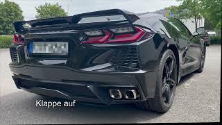 Underground Exhaust Corvette C8 Sound mit Klappenmodul