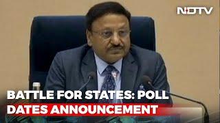 Election Commission On Why It Didnt Announce Gujarat Poll Dates Now