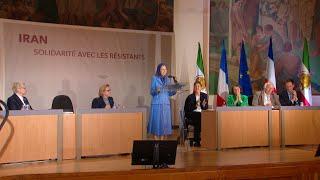 Maryam Rajavis speech to Conference at the Municipality of the 5th District of Paris 30 April 2024