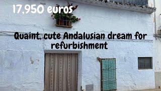 Andalucia Property for sale refurbishment project for only 17950 euros