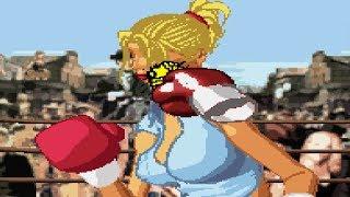 GBA Boxing Fever Hot girl boxing match