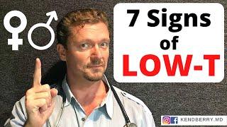 7 Signs of LOW TESTOSTERONE in Men & Women LOW T Symptoms for BOTH 2024