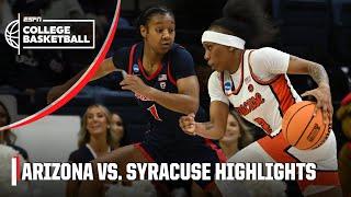 Arizona Wildcats vs. Syracuse Orange  Full Game Highlights  NCAA Tournament First Round