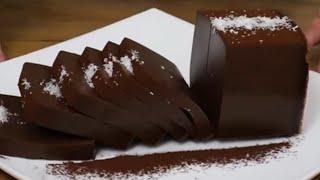 Easy Chocolate dessert without baking   دسر شکلات بدون پختن