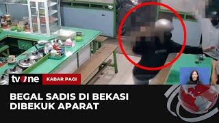 Polisi Tangkap Pelaku Begal Bersenjata Tajam Meresahkan Warga Bekasi  Kabar Pagi tvOne