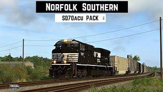 Train Simulator  Searchlight Simulations NS SD70ACu Pack  BETA  #trainsimulator