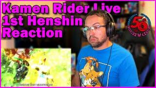 Quick Reactions Kamen Rider Live First Henshin