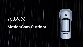 Ajax MotionCam Outdoor Photo verification of alarms for outdoor security