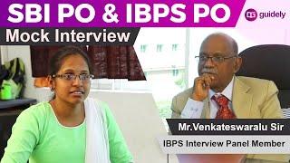 SBI PO  IBPS PO  Mock Interview  with IBPS POClerk 2021-22 Selected Candidate  Ms. Meena
