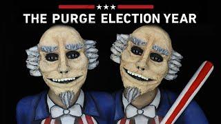 Uncle Sam Halloween SFX Makeup Tutorial  THE PURGE MINI SERIES