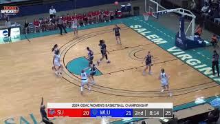 Hanna Malik - 18 point second quarter in 2024 ODAC Tournament Championship game