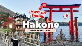 SPIRITED AWAY HOTEL??  THINGS TO DO IN HAKONE - MUST GO TO VIRAL SHRINE  Japan Travel Vlog 