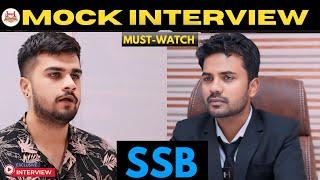 How to crack SSB interview ? Mock  SSB Interview training