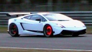 Lamborghini Gallardo LP570 LOUD SOUND & Glowing Brakes