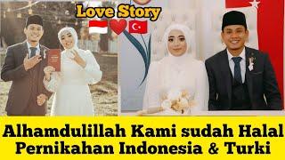 Alhamdulillah SAH  Menikah dengan Gadis bule Turki  Acar pernikahan Resmi kami  Indonesia & Turki