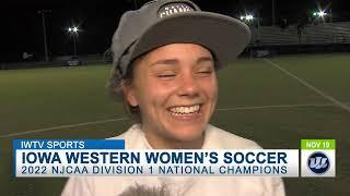 #9 IOWA WESTERN WOMENS SOCCER 1  #10 SALT LAKE 0     111922