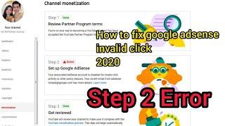 How to fix adsense errorNot existing account Step 2 Errors 2022