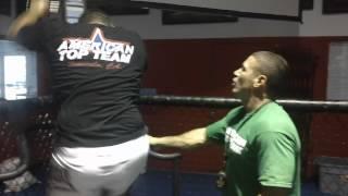 mark hunt stefane dias and caveman training at versa climber