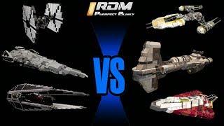 Epic STAR WARS Battle 20 Ships  Space Engineers EPIC Fleet Battle  EP6