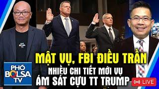 Mật vụ FBI điều trần Trả lời nhiều câu hỏi vụ ám sát hụt ƯCV Tổng thống Mỹ Donald Trump