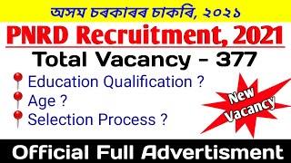 PNRD Recruitment 2021  Full Official Advertisement  Educational Qualifications  Age