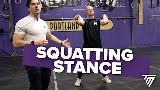 Fix Your Athletes Squat Stance - Crossfit Coaching Tip