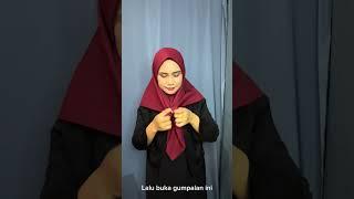 Style hijab segi empat cantik #subscribe #hijab #hijabfashion #tutorialhijabmudah