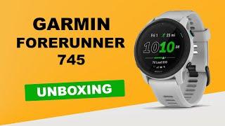 Garmin Forerunner 745 Whitestone Unboxing HD 010-02445-13