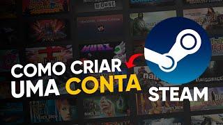 Como CRIAR uma CONTA na STEAM em 2024 passo a passo