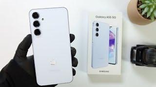Samsung Galaxy A55 Unboxing  Hands-On Antutu Design Unbox Camera Test