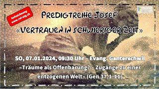 Aufzeichnung Gottesdienst vom Sonntag 07.01.2024