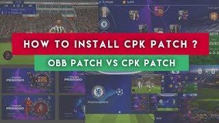 How to Install Pes 21 Mobile Patch  Obb vs CPK __PES 21 Mobile