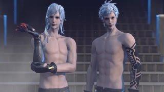 Nier Automata Boss Fight #5 Adam and Eve 1080p 60fps
