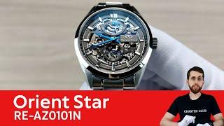 Люксовый Японский Скелетон  Orient Star RE-AZ0101N