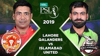 Match 1 Full Match Highlights Lahore Qalandars v Islamabad United  HBL PSL 4  2019