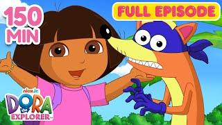 Dora FULL EPISODES Marathon ️  6 Full Episodes - 150 Minutes  Dora the Explorer