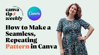 How to Make a Seamless Repeating Pattern in Canva