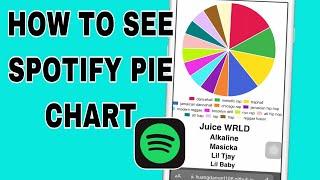 How to see your Spotify Pie chart  See spotify pie chart tutorial  How to see your Spotify pie