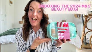 UNBOXING THE 2024 M&S SUMMER BEAUTY BAG