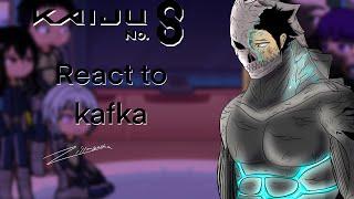 Kaiju no 8 react to Kafka  part 1  gacha react
