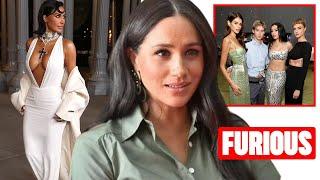 NO ENTRY Meghan Fumes As Kim Kardashian Mocks Her With Diana’s Necklace At LACMA Gala