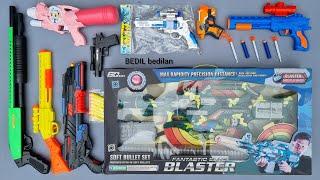 Automatic soft bullet blaster gun and Cowboy Pistol NERF Firestrike Shotgun Space gun Water gun