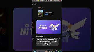 Ücretsiz Discord Nitro Nasıl Alınır - #epicgames #nitro #free