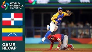 Dominican Republic vs. Venezuela Game Highlights  2023 World Baseball Classic