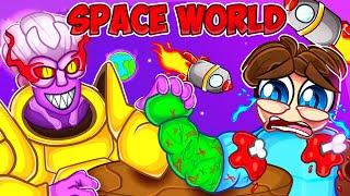 I Unlocked *NEW* SPACE WORLD in Arm Wrestle Simulator roblox