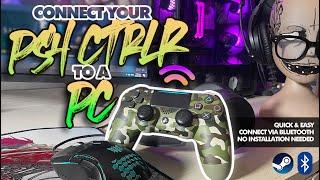 Connect your DS4 PS4 Controller to your PC Tagalog