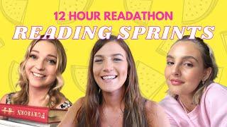 12 HOUR READATHON  READING SPRINTS