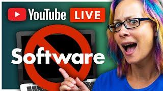 How to Go Live on YouTube from a Computer Without Software