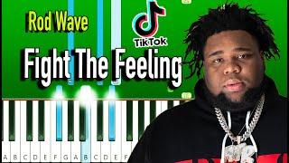 Rod Wave - Fight The Feeling Piano Tutorial