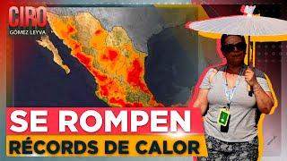 Intenso calor provocó que 10 ciudades rompieran su récord de temperatura  Ciro